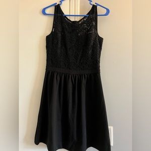 Lilly Pulitzer Black Lace Dress